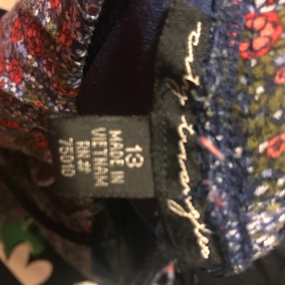 Floral Empire Waist Summer Dress - Picture 4 of 4